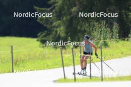 18.07.2024, Lenzerheide, Switzerland (SUI): Lea Fischer (SUI) - Cross-Country summer training, Lenzerheide (SUI). www.nordicfocus.com. © Manzoni/NordicFocus. Every downloaded picture is fee-liable.