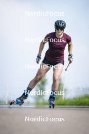 09.07.2024, Lavaze, Italy (ITA): Nicole Monsorno (ITA) - Cross-Country summer training, Lavaze (ITA). www.nordicfocus.com. © Vanzetta/NordicFocus. Every downloaded picture is fee-liable.