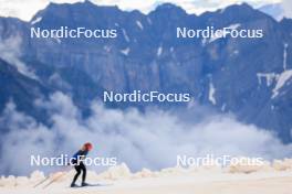 22.06.2024, Les Diablerets, Switzerland (SUI): Alina Meier (SUI) - Cross-Country summer training on the Glacier 3000, Les Diablerets (SUI). www.nordicfocus.com. © Manzoni/NordicFocus. Every downloaded picture is fee-liable.