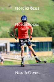 15.08.2024, Ulrichen, Switzerland (SUI): Albert Kuchler (GER) - Cross-Country summer training, Ulrichen (SUI). www.nordicfocus.com. © Manzoni/NordicFocus. Every downloaded picture is fee-liable.