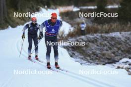 07.11.2024, Davos, Switzerland (SUI): Silvan Hauser (SUI) - Cross-Country training, snowfarming track, Davos (SUI). www.nordicfocus.com. © Manzoni/NordicFocus. Every downloaded picture is fee-liable.