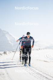 19.06.2024, Tignes, France (FRA): Théo Schely (FRA) - Cross-Country summer training, Tignes (FRA). www.nordicfocus.com. © Authamayou/NordicFocus. Every downloaded picture is fee-liable.