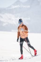 19.06.2024, Tignes, France (FRA): Maelle Veyre (FRA) - Cross-Country summer training, Tignes (FRA). www.nordicfocus.com. © Authamayou/NordicFocus. Every downloaded picture is fee-liable.