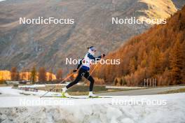 09.11.2024, Bessans, France (FRA): Julie Pierrel (FRA) - Cross-Country summer training, Bessans (FRA). www.nordicfocus.com. © Authamayou/NordicFocus. Every downloaded picture is fee-liable.