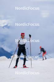 22.06.2024, Les Diablerets, Switzerland (SUI): Ilan Pittier (SUI) - Cross-Country summer training on the Glacier 3000, Les Diablerets (SUI). www.nordicfocus.com. © Manzoni/NordicFocus. Every downloaded picture is fee-liable.