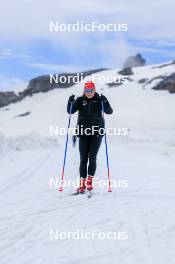 22.06.2024, Les Diablerets, Switzerland (SUI): Celine Zeller (SUI) - Cross-Country summer training on the Glacier 3000, Les Diablerets (SUI). www.nordicfocus.com. © Manzoni/NordicFocus. Every downloaded picture is fee-liable.