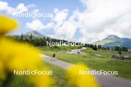 09.07.2024, Lavaze, Italy (ITA): Nicole Monsorno (ITA) - Cross-Country summer training, Lavaze (ITA). www.nordicfocus.com. © Vanzetta/NordicFocus. Every downloaded picture is fee-liable.