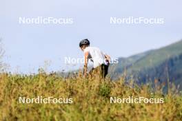 15.08.2024, Ulrichen, Switzerland (SUI): Friedrich Moch (GER) - Cross-Country summer training, Ulrichen (SUI). www.nordicfocus.com. © Manzoni/NordicFocus. Every downloaded picture is fee-liable.