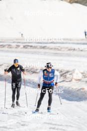 19.06.2024, Tignes, France (FRA): Jules Lapierre (FRA) - Cross-Country summer training, Tignes (FRA). www.nordicfocus.com. © Authamayou/NordicFocus. Every downloaded picture is fee-liable.