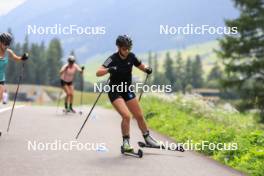 15.08.2024, Ulrichen, Switzerland (SUI): Helen Hoffmann (GER) - Cross-Country summer training, Ulrichen (SUI). www.nordicfocus.com. © Manzoni/NordicFocus. Every downloaded picture is fee-liable.