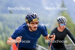 10.09.2024, Lenzerheide, Switzerland (SUI): Jonas Baumann (SUI) - Cross-Country training, Lenzerheide (SUI). www.nordicfocus.com. © Manzoni/NordicFocus. Every downloaded picture is fee-liable.