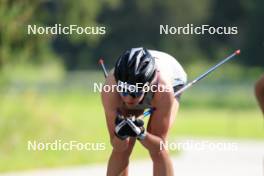 18.07.2024, Lenzerheide, Switzerland (SUI): Lea Fischer (SUI) - Cross-Country summer training, Lenzerheide (SUI). www.nordicfocus.com. © Manzoni/NordicFocus. Every downloaded picture is fee-liable.