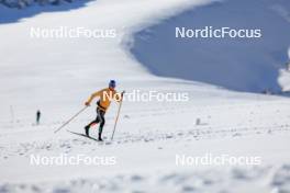 14.10.2024, Ramsau am Dachstein, Austria (AUT): Albert Kuchler (GER) - Cross-Country summer training, Dachsteinglacier, Ramsau am Dachstein (AUT). www.nordicfocus.com. © Manzoni/NordicFocus. Every downloaded picture is fee-liable.