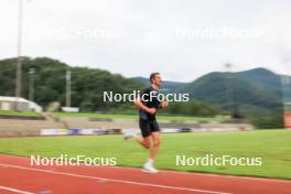 03.07.2024, Saint-Claude, France (FRA): Candide Pralong (SUI), Team Nordic Experience - Cross-Country summer training, Sainte-Claude (FRA). www.nordicfocus.com. © Manzoni/NordicFocus. Every downloaded picture is fee-liable.