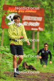 21.06.2024, Les Diablerets, Switzerland (SUI): Antonin Savary (SUI) - Cross-Country summer training, Les Diablerets (SUI). www.nordicfocus.com. © Manzoni/NordicFocus. Every downloaded picture is fee-liable.