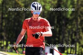 04.06.2024, Lenzerheide, Switzerland (SUI): Antonin Savary (SUI) - Cross-Country training, Lenzerheide (SUI). www.nordicfocus.com. © Manzoni/NordicFocus. Every downloaded picture is fee-liable.