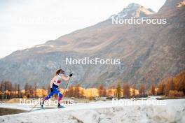 09.11.2024, Bessans, France (FRA): Melina Berthet (FRA) - Cross-Country summer training, Bessans (FRA). www.nordicfocus.com. © Authamayou/NordicFocus. Every downloaded picture is fee-liable.