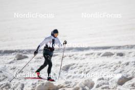 19.06.2024, Tignes, France (FRA): Juliette Ducordeau (FRA) - Cross-Country summer training, Tignes (FRA). www.nordicfocus.com. © Authamayou/NordicFocus. Every downloaded picture is fee-liable.