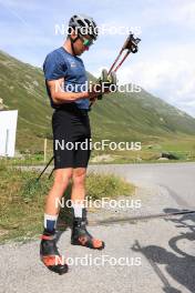 07.08.2024, Lenzerheide, Switzerland (SUI): Beda Klee (SUI) - Cross-Country summer training, Lenzerheide (SUI). www.nordicfocus.com. © Manzoni/NordicFocus. Every downloaded picture is fee-liable.