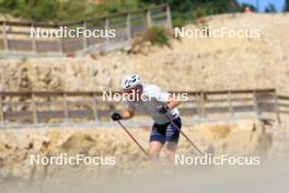 23.07.2024, Premanon, France (FRA): Mathis Desloges (FRA) - Cross-Country summer training, Premanon (FRA). www.nordicfocus.com. © Manzoni/NordicFocus. Every downloaded picture is fee-liable.