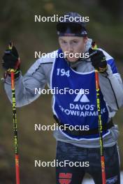 06.11.2024, Davos, Switzerland (SUI): Luca Petzold (GER) - Cross-Country training, snowfarming track, Davos (SUI). www.nordicfocus.com. © Manzoni/NordicFocus. Every downloaded picture is fee-liable.