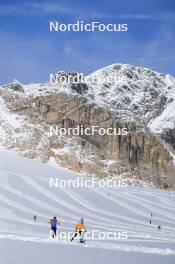 12.10.2024, Ramsau am Dachstein, Austria (AUT): Alexander Brandner (GER), Albert Kuchler (GER), (l-r) - Cross-Country summer training, Dachsteinglacier, Ramsau am Dachstein (AUT). www.nordicfocus.com. © Manzoni/NordicFocus. Every downloaded picture is fee-liable.