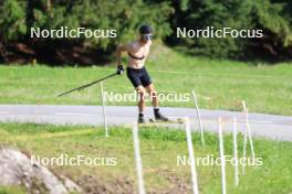 18.07.2024, Lenzerheide, Switzerland (SUI): Candide Pralong (SUI) - Cross-Country summer training, Lenzerheide (SUI). www.nordicfocus.com. © Manzoni/NordicFocus. Every downloaded picture is fee-liable.