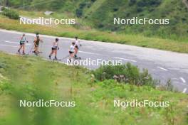 14.08.2024, Ulrichen, Switzerland (SUI): Event Feature: Capricorns on the run - Cross-Country summer training, Ulrichen (SUI). www.nordicfocus.com. © Manzoni/NordicFocus. Every downloaded picture is fee-liable.