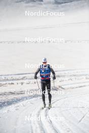 19.06.2024, Tignes, France (FRA): Lucas Chanavat (FRA) - Cross-Country summer training, Tignes (FRA). www.nordicfocus.com. © Authamayou/NordicFocus. Every downloaded picture is fee-liable.