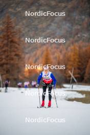 09.11.2024, Bessans, France (FRA): Maelle Veyre (FRA) - Cross-Country summer training, Bessans (FRA). www.nordicfocus.com. © Authamayou/NordicFocus. Every downloaded picture is fee-liable.