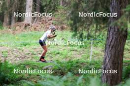 15.08.2024, Ulrichen, Switzerland (SUI): Victoria Carl (GER) - Cross-Country summer training, Ulrichen (SUI). www.nordicfocus.com. © Manzoni/NordicFocus. Every downloaded picture is fee-liable.