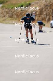 23.07.2024, Premanon, France (FRA): Jules Lapierre (FRA) - Cross-Country summer training, Premanon (FRA). www.nordicfocus.com. © Manzoni/NordicFocus. Every downloaded picture is fee-liable.