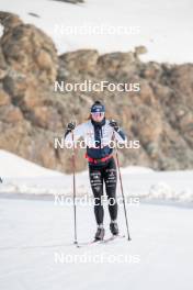 18.06.2024, Tignes, France (FRA): Mélissa Gal (FRA) - Cross-Country summer training, Tignes (FRA). www.nordicfocus.com. © Authamayou/NordicFocus. Every downloaded picture is fee-liable.