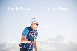 19.06.2024, Tignes, France (FRA): Remi Bourdin (FRA) - Cross-Country summer training, Tignes (FRA). www.nordicfocus.com. © Authamayou/NordicFocus. Every downloaded picture is fee-liable.