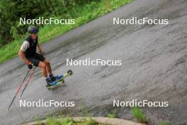 21.06.2024, Les Diablerets, Switzerland (SUI): Valerio Grond (SUI) - Cross-Country summer training, Les Diablerets (SUI). www.nordicfocus.com. © Manzoni/NordicFocus. Every downloaded picture is fee-liable.