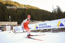 06.11.2024, Davos, Switzerland (SUI): Cyril Faehndrich (SUI) - Cross-Country training, snowfarming track, Davos (SUI). www.nordicfocus.com. © Manzoni/NordicFocus. Every downloaded picture is fee-liable.