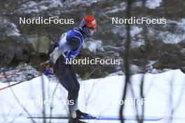 07.11.2024, Davos, Switzerland (SUI): Antonin Savary (SUI) - Cross-Country training, snowfarming track, Davos (SUI). www.nordicfocus.com. © Manzoni/NordicFocus. Every downloaded picture is fee-liable.