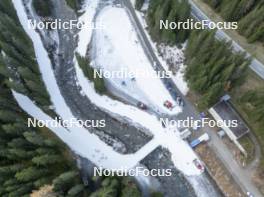 07.11.2024, Davos, Switzerland (SUI): Event Feature: Overview over the snowfarming track - Cross-Country training, snowfarming track, Davos (SUI). www.nordicfocus.com. © Manzoni/NordicFocus. Every downloaded picture is fee-liable.