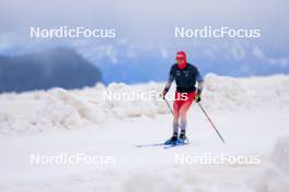 22.06.2024, Les Diablerets, Switzerland (SUI): Antonin Savary (SUI) - Cross-Country summer training on the Glacier 3000, Les Diablerets (SUI). www.nordicfocus.com. © Manzoni/NordicFocus. Every downloaded picture is fee-liable.