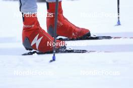 07.11.2024, Davos, Switzerland (SUI): Nicola Wigger (SUI) - Cross-Country training, snowfarming track, Davos (SUI). www.nordicfocus.com. © Manzoni/NordicFocus. Every downloaded picture is fee-liable.