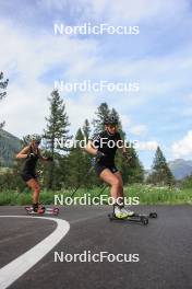 15.08.2024, Ulrichen, Switzerland (SUI): Helen Hoffmann (GER) - Cross-Country summer training, Ulrichen (SUI). www.nordicfocus.com. © Manzoni/NordicFocus. Every downloaded picture is fee-liable.