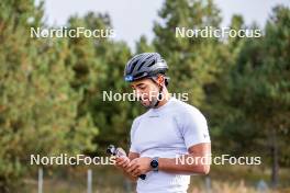 21.09.2024, Font-Romeu, France (FRA): Richard Jouve (FRA) - Cross-Country summer training, Font-Romeu (FRA). www.nordicfocus.com. © Authamayou/NordicFocus. Every downloaded picture is fee-liable.