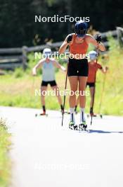 06.08.2024, Lenzerheide, Switzerland (SUI): Giuliana Werro (SUI) - Cross-Country summer training, Lenzerheide (SUI). www.nordicfocus.com. © Manzoni/NordicFocus. Every downloaded picture is fee-liable.