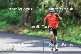 15.08.2024, Ulrichen, Switzerland (SUI): Albert Kuchler (GER) - Cross-Country summer training, Ulrichen (SUI). www.nordicfocus.com. © Manzoni/NordicFocus. Every downloaded picture is fee-liable.