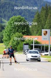 20.06.2024, Les Diablerets, Switzerland (SUI): Jonas Baumann (SUI) - Cross-Country summer training, Les Diablerets (SUI). www.nordicfocus.com. © Manzoni/NordicFocus. Every downloaded picture is fee-liable.