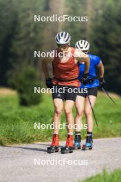 10.07.2024, Lavaze, Italy (ITA): Cyril Faehndrich (SUI) - Cross-Country summer training, Lavaze (ITA). www.nordicfocus.com. © Vanzetta/NordicFocus. Every downloaded picture is fee-liable.