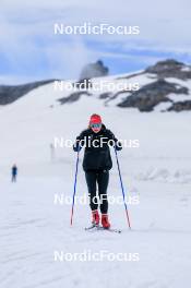 22.06.2024, Les Diablerets, Switzerland (SUI): Celine Zeller (SUI) - Cross-Country summer training on the Glacier 3000, Les Diablerets (SUI). www.nordicfocus.com. © Manzoni/NordicFocus. Every downloaded picture is fee-liable.