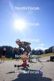 23.07.2024, Premanon, France (FRA): Renaud Jay (FRA) - Cross-Country summer training, Premanon (FRA). www.nordicfocus.com. © Manzoni/NordicFocus. Every downloaded picture is fee-liable.