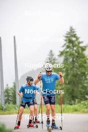 19.06.2024, Tignes, France (FRA): Théo Schely (FRA) - Cross-Country summer training, Tignes (FRA). www.nordicfocus.com. © Authamayou/NordicFocus. Every downloaded picture is fee-liable.