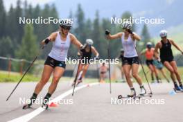 15.08.2024, Ulrichen, Switzerland (SUI): Coletta Rydzek (GER) - Cross-Country summer training, Ulrichen (SUI). www.nordicfocus.com. © Manzoni/NordicFocus. Every downloaded picture is fee-liable.